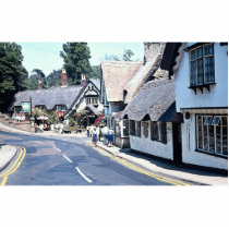 Village on the Isle of Wight, U.K. Europe Photo Cut Outs