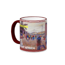 village people of Lagos, village people of Lago... mugs