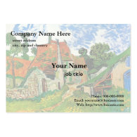 Village Street in Auvers by Vincent van Gogh Business Card