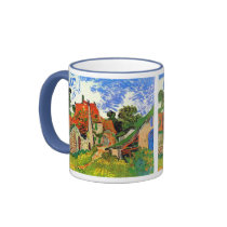 Village Street in Auvers, Vincent van Gogh Mug