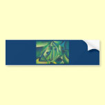 Village Woman Wearing A Headscarf bumper stickers