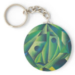 Village Woman Wearing A Headscarf Key Chain