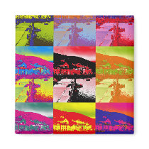 VILLAGES WALES magnets by threeco VILLAGES WALES magnets
