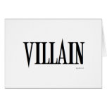 Villain cards