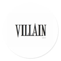 Villain stickers
