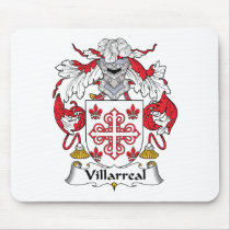 Villarreal Family Crest mousepads by coatsofarms Villarreal Family Crest mousepads
