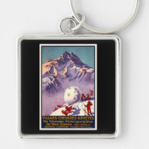 Villars Chesieres Arveyes Key Chains