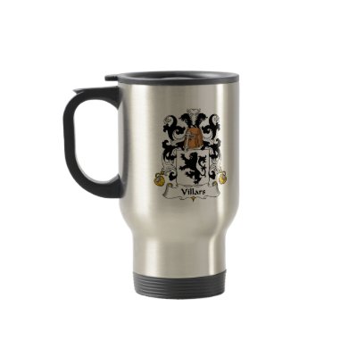 Villars Family Crest Mugs