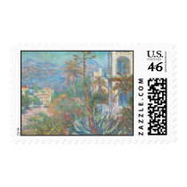 Villas at Bordighera - Claude Monet Postage