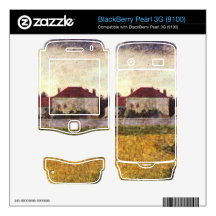 Ville d'Avray, The white houses by Georges Seurat Skin For BlackBerry Pearl