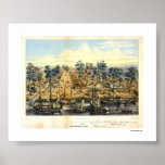 Ville de Sacramento, 1849. Poster posters