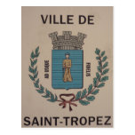ville saint-tropez post card