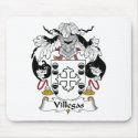Villegas Family Crest mousepads by coatsofarms Villegas Family Crest mousepads