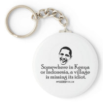 Villiage Idiot Key Chain