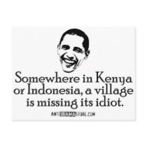 Villiage Idiot postcards by antiobamastore Villiage Idiot postcards