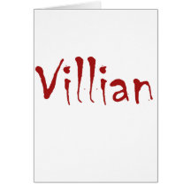 Villian Card