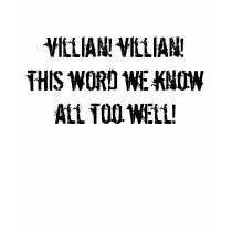 villian! t-shirts