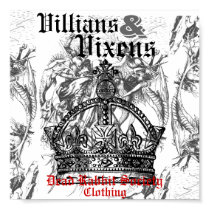 Villians & Vixens posters