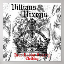 Villians & Vixens Print