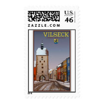 Vilseck - Tower and Gate - Winter Stamps