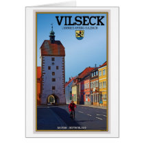 Vilseck - Tower Greeting Card