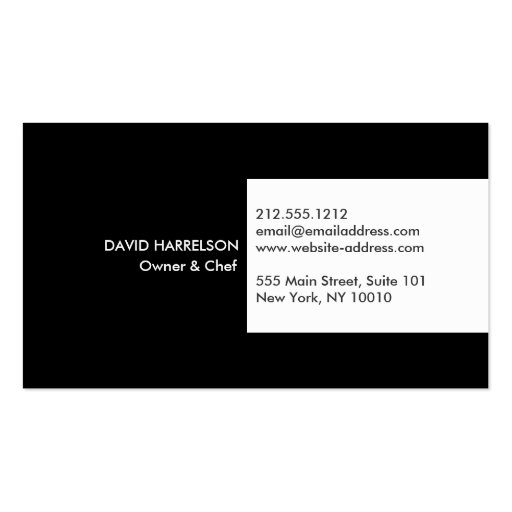 VINAGE TYPE with FARM PHOTO for FARMERS, CHEFS Business Card Templates (back side)
