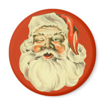 Vinatge Santa Magnet