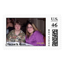 Vincent & Alyssa postage by lakeviewclassof2006 Vincent & Alyssa postage
