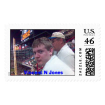 Vincent Jones at the ballpark postage by lakeviewclassof2006 Vincent Jones at the ballpark postage