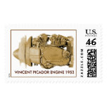 VINCENT PICADOR ENGINE 1953 POSTAGE STAMPS