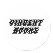 Vincent Rocks stickers by dustin1175 Vincent Rocks stickers