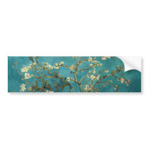Vincent Van Gogh - Blossoming Almond Tree Blossoms Bumper Stickers