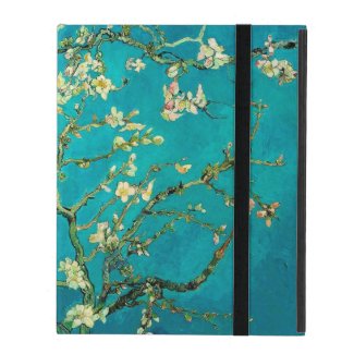 Vincent Van Gogh Blossoming Almond Tree Branches iPad Folio Cases