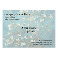 Vincent van Gogh, Blossoming Almond Tree Business Card Template