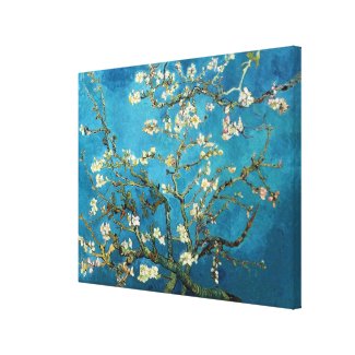 Vincent van Gogh, Blossoming Almond Tree Stretched Canvas Print