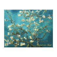 Vincent van Gogh, Blossoming Almond Tree Gallery Wrapped Canvas