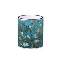 Vincent van Gogh, Blossoming Almond Tree Coffee Mugs