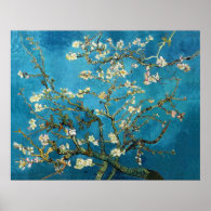 Vincent van Gogh, Blossoming Almond Tree Poster