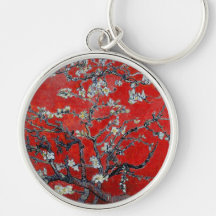 Vincent van Gogh Branches with Almond Blossom Keychains