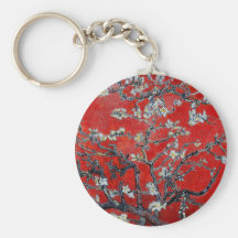 Vincent van Gogh Branches with Almond Blossom Keychain