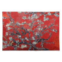 Vincent van Gogh Branches with Almond Blossom placemats