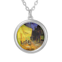 Vincent Van Gogh Cafe Terrace At Night Vintage Art Custom Jewelry