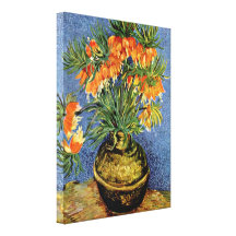 Vincent van Gogh - Fritillaries in a Copper Vase Canvas Prints