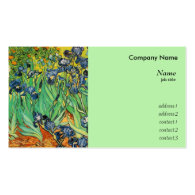 Vincent van Gogh, Irises Business Card