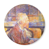 Vincent Van Gogh magnets by vintage_poster Vincent Van Gogh magnets