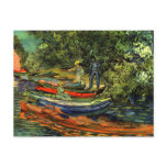 Vincent Van Gogh Rowing Boats Post Card