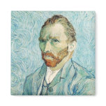 Vincent Van Gogh Self Portrait Blue Magnets