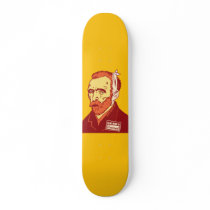 Vincent Van Gogh Skateboard by jamierushad Vincent Van Gogh Skateboard