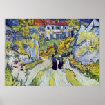 Vincent van Gogh - Stairway at Auvers Print