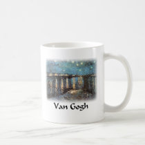 Vincent Van Gogh - Starlight Over the Rhone mugs